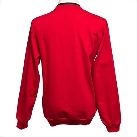 NWT Trilllogy Christmas Embroidered Cardinals Red Sweatshirt Size Small - Picture 2 of 10